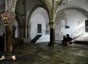 Zion: Israel. Jerusalem. Cenacle or Upper Room. The Last Supper Ro