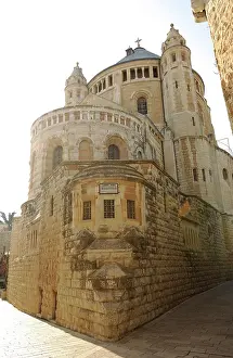 Zion: Israel. Jerusalem. Dormition Abbey. Architect Theodor Sandel