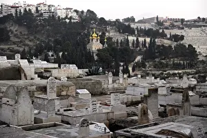 Israeli: Israel. Jerusalem. Muslim cemetery