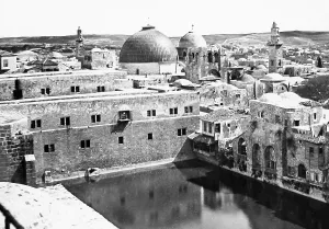 Hezekiah: Israel Jerusalem Pool of Hezekiah pre-1900