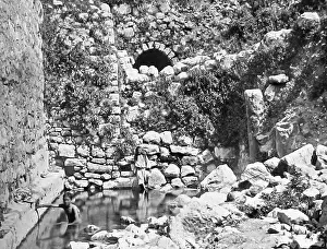 Siloam: Israel Jerusalem Pool of Siloam pre-1900