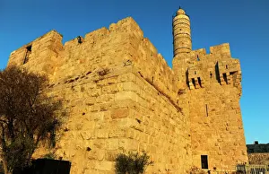 Rebuilt: Israel. Jerusalem. Tower of David