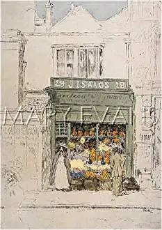 Greengrocers: ISSACS LONDON FRUIT SHOP