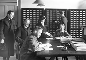 Ballot: Issuing of ballot papers at the Kreuzberg district