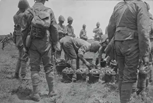 Batallion: Issuing potatoes