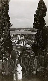 Markers: Istanbul, Turkey - Cemetery at Eyub