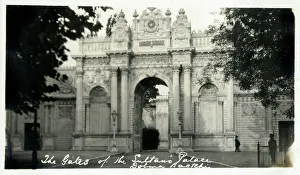 Sultans: Istanbul, Turkey - The Gate of the Dolmabahce Palace