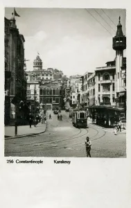 Karakoy: Istanbul, Turkey - Merzifont Mosque, Karakoy Square