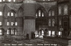 Ahmet: Istanbul, Turkey - Mosque of Sultan Ahmet I (interior)
