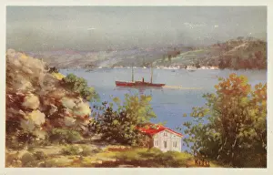 Narrows: Istanbul, Turkey - View down onto the Bosphorus