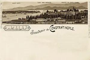 Fruchtermann: Istanbul, Turkey - View of Seraglio Point from Galata Tower