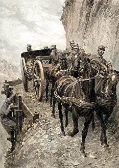 Timbers: Italian artillery in the Alps, WW1