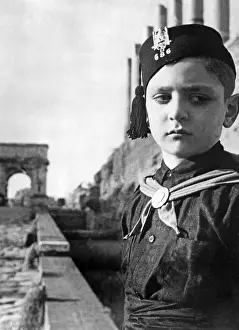 Balilla: Italian Balilla Boy, 1938