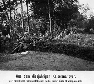 Transferred: The Italian Chief of General Staff during the