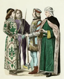Girdle: ITALIAN COSTUME C14TH