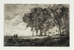 Corot: Italian countryside