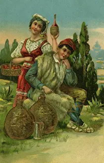 Chianti: Italian couple