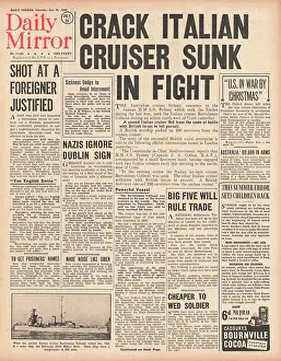 Ilex: Italian Cruiser Bartolomeo sunk