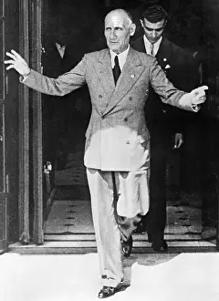 Abyssinian: Italian delegates leave the council meeting
