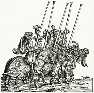Lances: Italian knights
