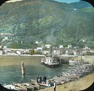 Nestled: Italian Lakes - Harbour at Como