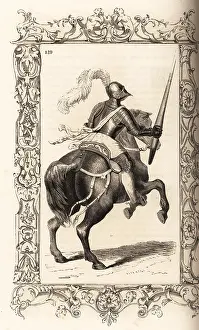 Arquebus: Italian light cavalryman of the 16th century