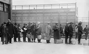 Prinzess: Italian men await admission processing at ?