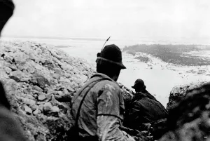 Bend: Italian Mountain Corps in position