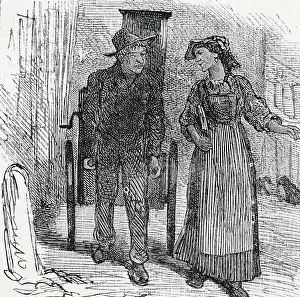 Grinder: An Italian organ grinder setting out for a day's