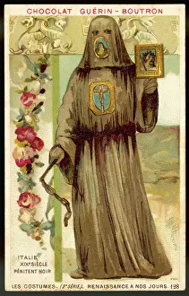 Penance: ITALIAN PENITENT 19C