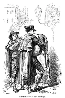 Wayside: Italian Pifferari, 1869