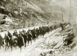 Caporetto: Italian prisoners in WW1