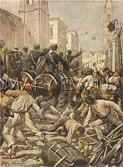 Foggia: ITALIAN RURAL RIOT