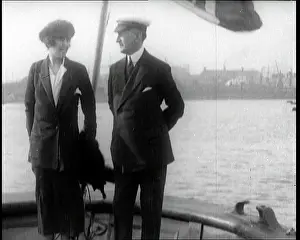 Guglielmo: Italian Senator Guglielmo Marconi Standing