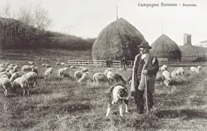 Hayrick: Italian Shepheard - close to Rome