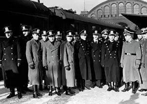 Anhalter: Italian student delegation in Berlin, 1941