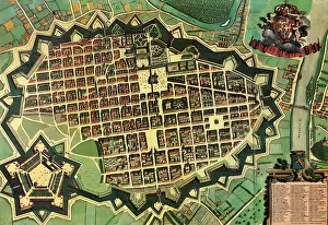 Index: Italian Town with Citadel 1663