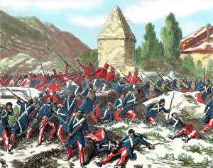 Bayonet: Italian unification (1859-1924). Battle of Volturno (1860)