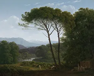 Browns: Italianate Landscape with Pines