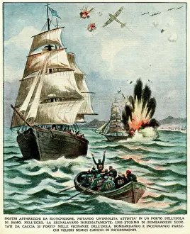 Suspicious: ITALIANS ATTACK SHIPS