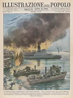 Vital: ITALIANS BOMB SUEZ CANAL
