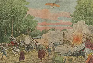 Tripolitania: ITALIANS BOMB TRIPOLI