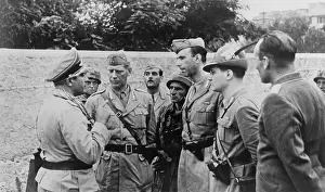 Interrogated: Italians of the traitorous Badoglio system being