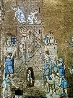 Genesis: Italiy. Venice. Saint Mark's Basilica. Construction of the t