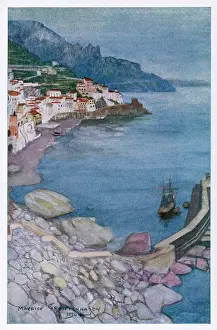 Amalfi: ITALY/AMALFI HARBOUR