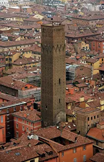 Crowned: Italy. Bologna. Prendiparte Tower. 12th century