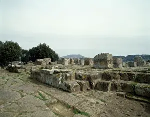 Converted: Italy. Campania. Cumae. Acropolis. The Greek temple of Apoll