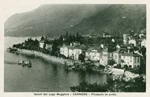 Ferryboat: Italy - Cannero on Lake Maggiore