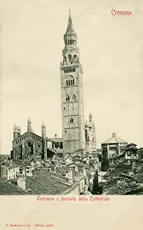 Cremona: Italy - Cremona - The Cathedral and Torrazzo