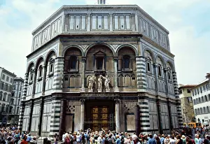 Baptistery: Italy. Florence. Baptistry